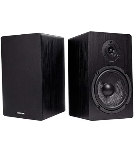 Diffusori Da Scaffale Rockville Rockshelf 68b Coppia Di Altoparlanti Da Libreria Rockville RockShelf 68B – 6.5 Pollici, 100W, Neri Audio Hi-fi Economico - Foto 3