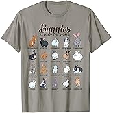 Rabbits in The World - Rabbit Breeds T-Shirt