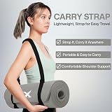 Xn8 Sports Yoga Mat 10mm 15mm Thick NBR Non-Slip Carry Strap view 8