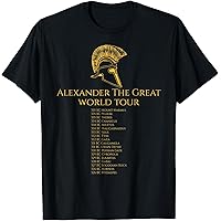 Viking World Tour T-shirt in Gray - Museum of Danish America Design Store