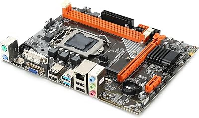 Cuifati B75 LGA 1155 M-ATX Motherboard M.2 NVME SATA DDR3 i7 Gaming