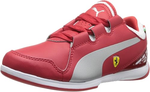 puma ferrari shoes kids silver