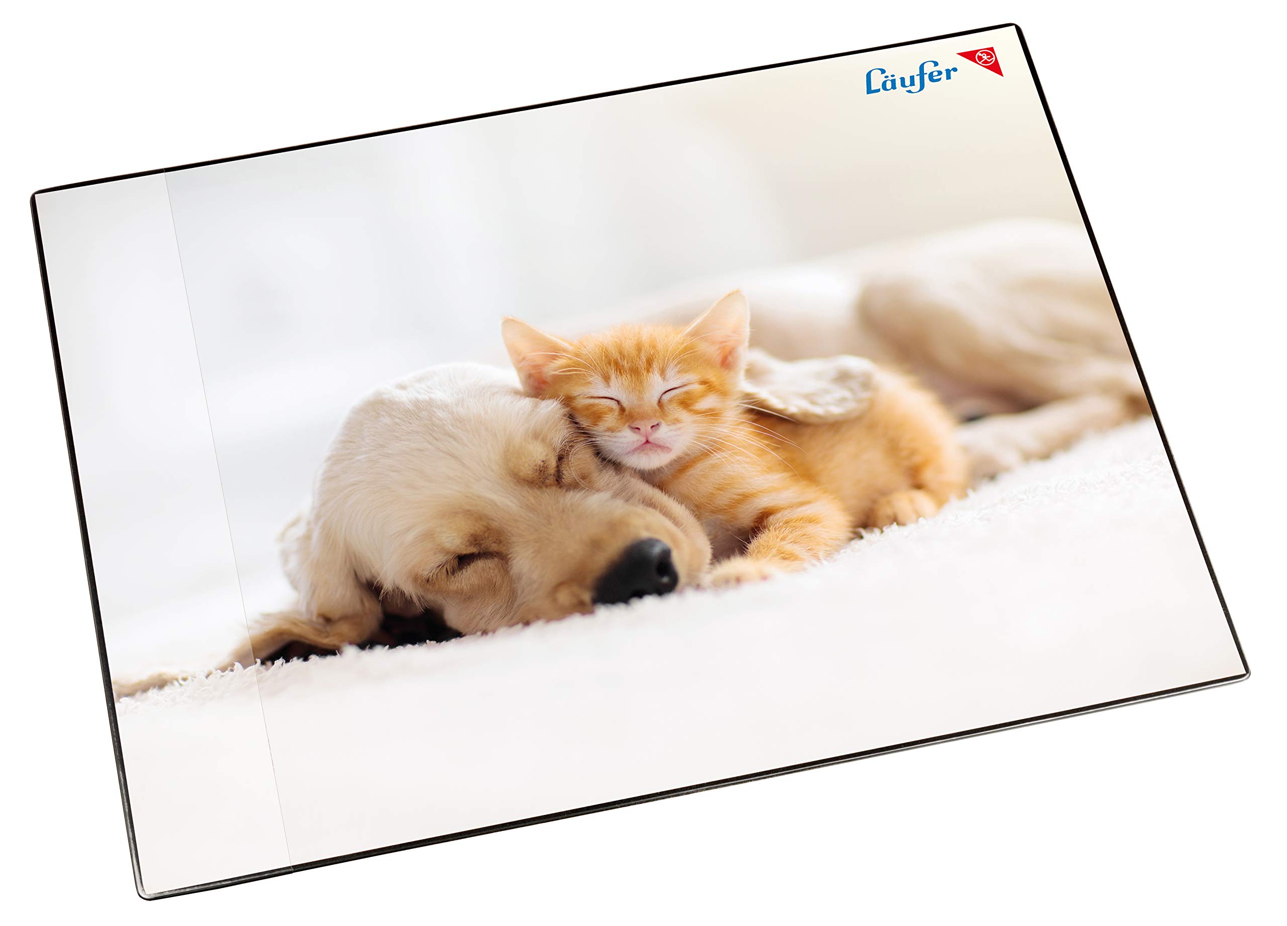 Läufer 30863 Poster Desk Mat Cat and Dog Dog and cat