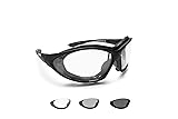 Bertoni Motorcycle Goggles Photochromic Lens