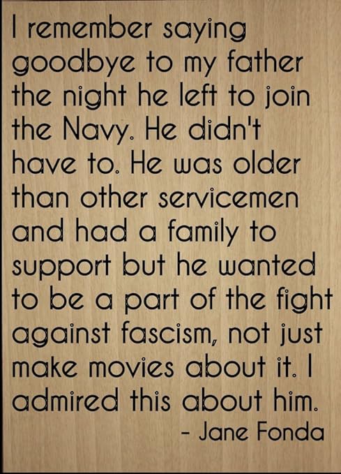 I Remember Dire Au Revoir A Mon Pere Citation De Jane Fonda Grave Au Laser Sur Plaque En Bois Dimensions 3 X 25 4 Cm Amazon Ca Maison Et Cuisine