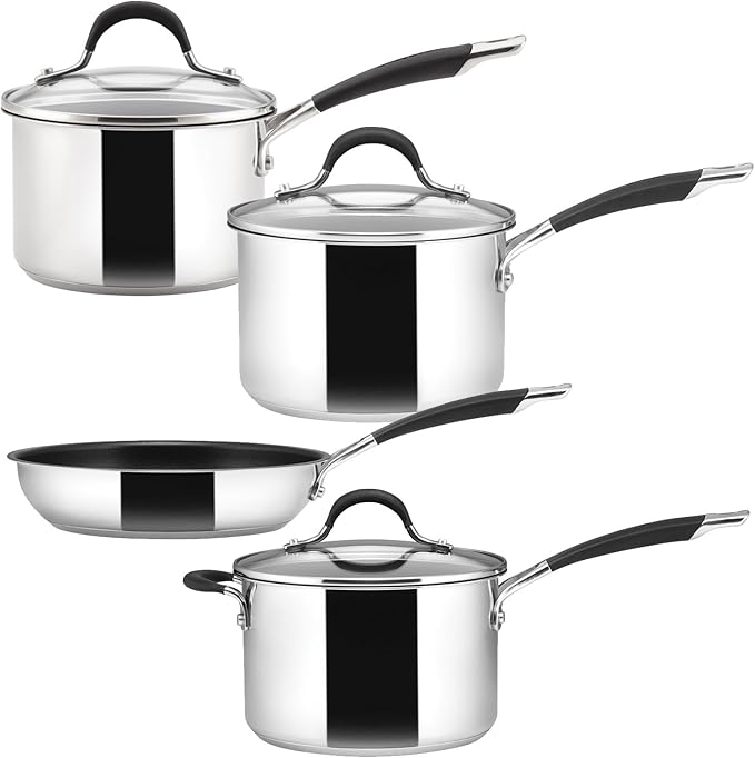 Circulon Momemtum Stainless Steel Cookware Set Total Non Stick