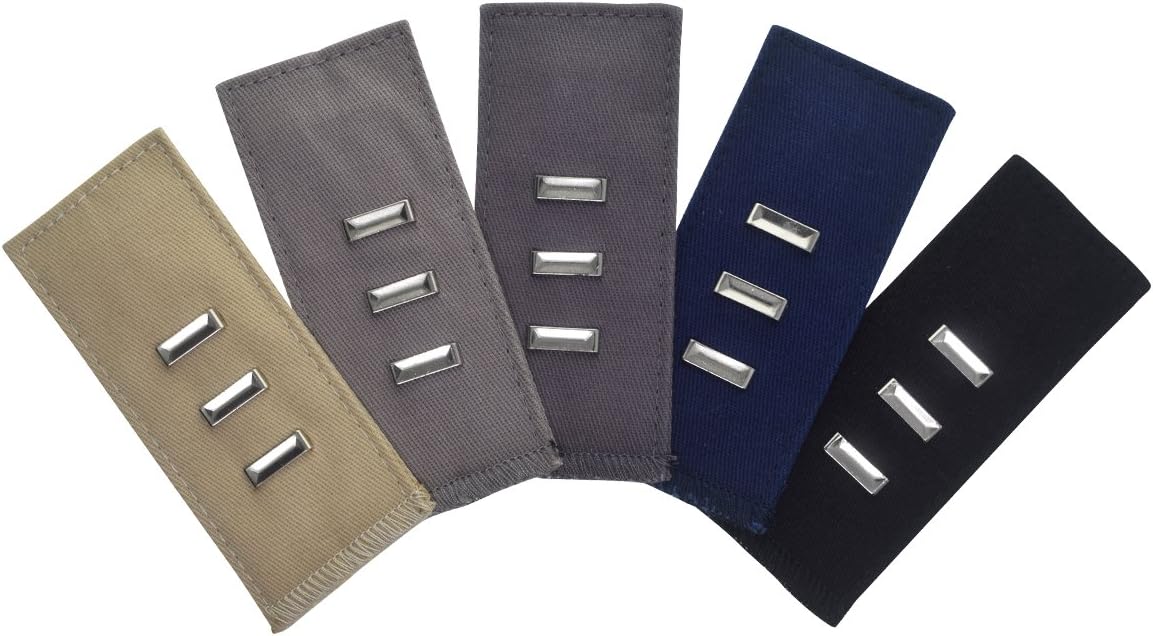 5PCS Pants Waist Extenders with Metal Hook Waistband Extender Set for Pants, Jeans