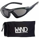 WYND Blocker Vert Motorcycle & Outdoor Sports Wrap Around Sunglasses