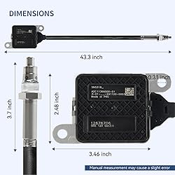 Downstream NOX Sensor 12676706 Compatible with