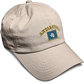 Speedy Pros Soft Baseball Hat Embroidered Dad Hat Antarctica Flag Men & Ladies Baseball Cap Cotton