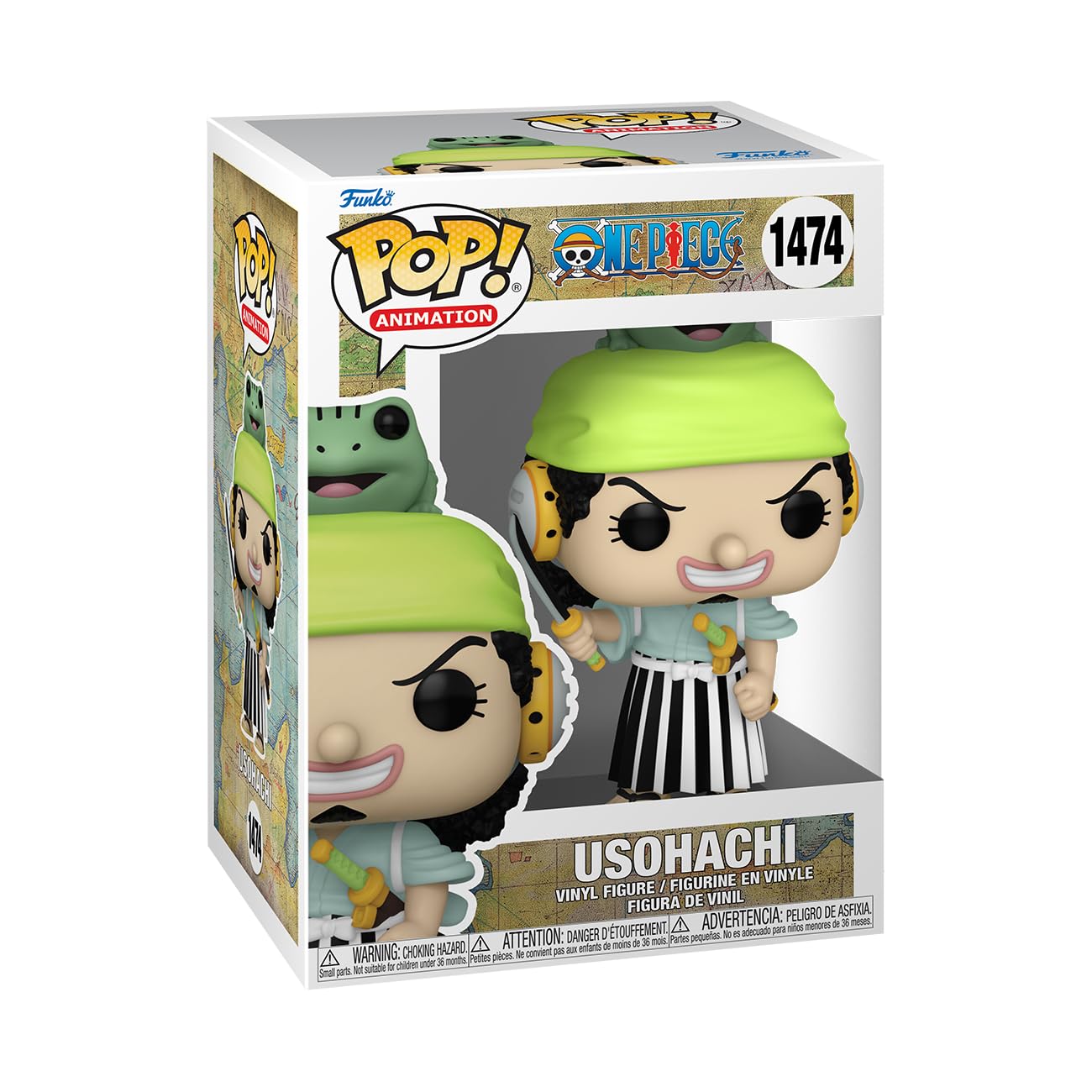 Funko POP! Animation: One Piece - Usopp - Usohachi - (Wano) - Collectable Vinyl Figure - Gift Idea - Official Merchandise - Toys for Kids & Adults - Anime Fans - Model Figure for Collectors