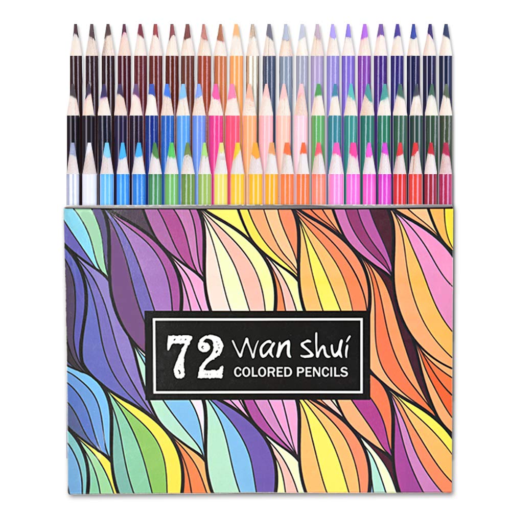 Mua 72 Colored Pencils - Professional Grade 72 Vibrant Color Pre ...