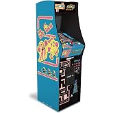 Arcade1Up Ms. Pac-Man Class of '81 Deluxe Arcade, 12 Retro Games | Gaming Cabinet with 17-Inch LCD Screen and Real Feel Joysticks and Buttons