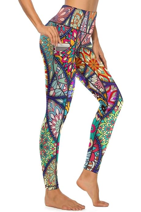 FLOWER 10 POCKETS SHORT LEGGINGS（WOMEN） FLOWER 10 POCKETS