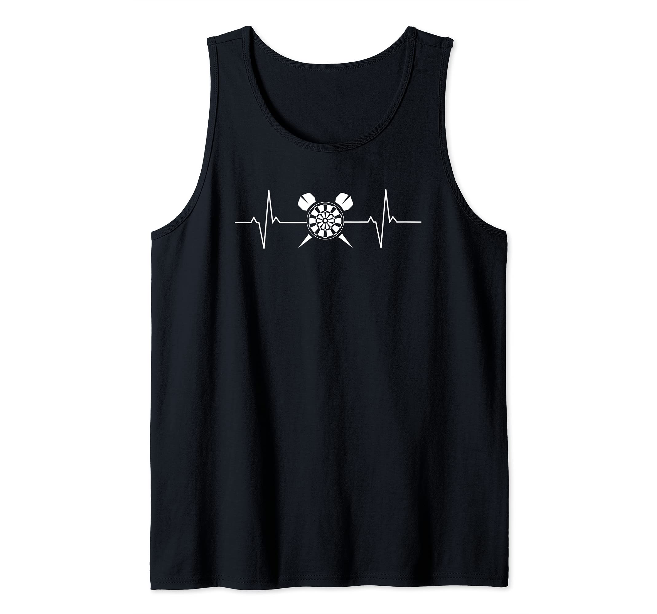 Darts lifeline heartbeat darts player Tank Top