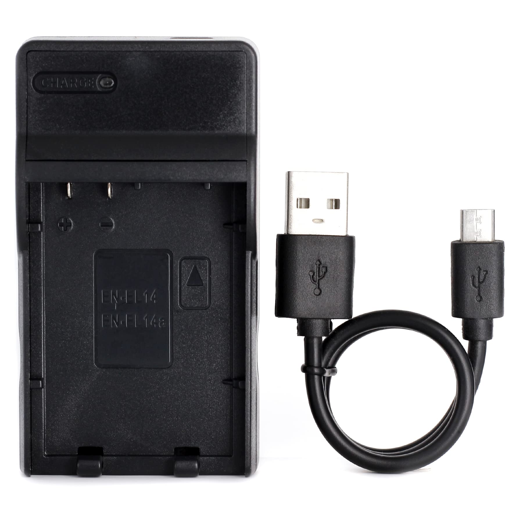 Norifon EN-EL14 USB Charger for Nikon Coolpix P7000, Coolpix P7100, Coolpix P7700, Coolpix P7800, DSLR D3100, DSLR D3200, DSLR D5100, DSLR D5200 Camera and More