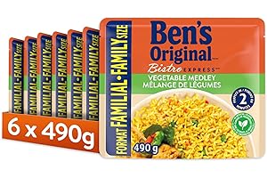 BEN'S ORIGINAL™ BISTRO EXPRESS™ Vegetable Medley Family Size, 6PK CASE