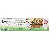 Jovial Gluten Free Brown Rice Pasta Organic - Award-Winning Taste & Texture, Non-GMO, Free of Top 8 Allergens, Vegan Brown Ri