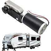RV Slide Out Gearbox Housing R25076 R25075 225008 Accu Slideout PMDC Motor | 3/16 Drive High Output 13-Tooth Sprocket | Replaces R25076-1 R25074 64ZY-CJ001-039