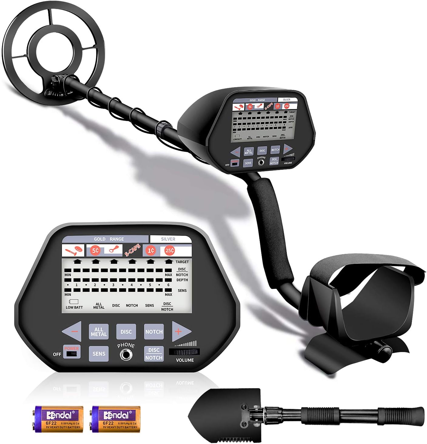 Aneken Metal Detector, Metal Detector 3 Modes are Optional, High