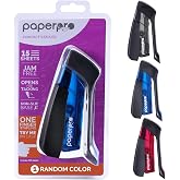 PaperPro Compact Classic Stapler, 15 Sheet, 80% Easier Stapling, Assorted | One-Finger Technology, 80% Easier Stapling, 15 Sheet Capacity, 105 Staples Included, Compact Design