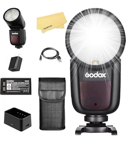 Flash Canon Speedlite 200E - Cobra Inclinable - Piles Neuves Incluses - Ouvert Jamais Utilisé