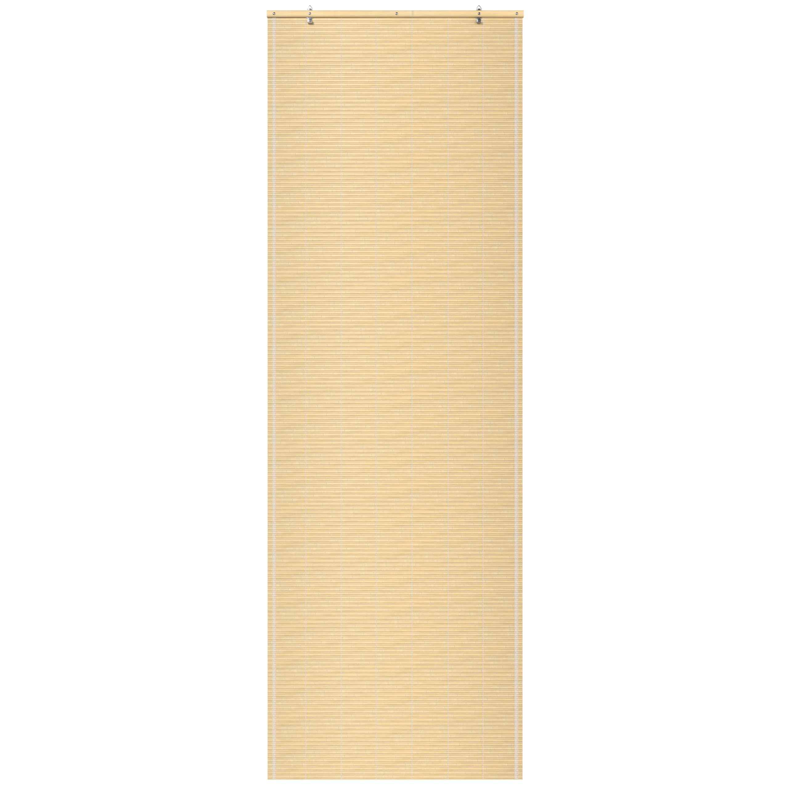 ORIENTAL Furniture Bamboo Cordless Window Shade - Natural 24" W