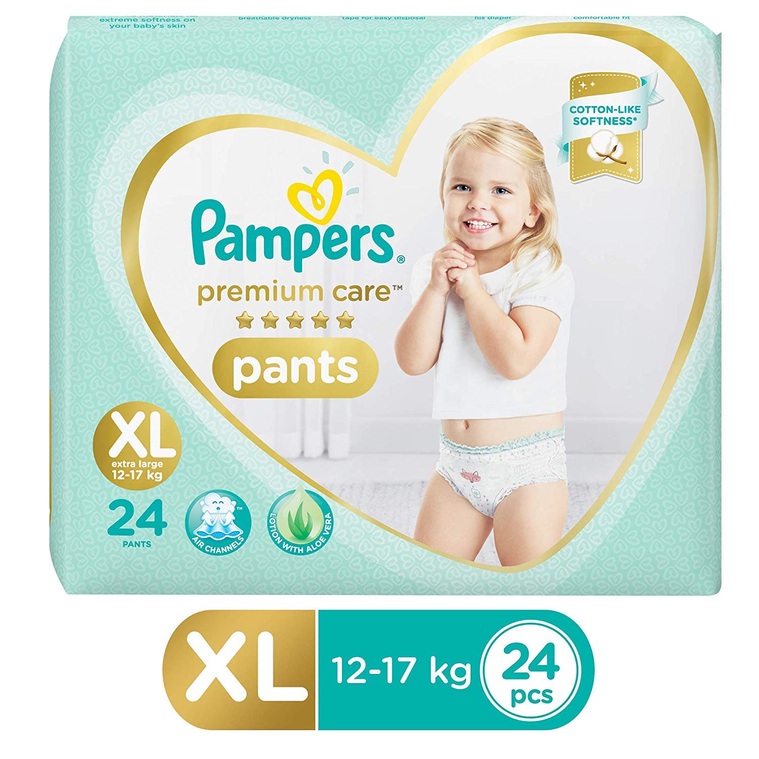 pampers premium care pants xl price