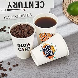 ECOEXTRA Custom Paper Cups, Personalized Disposable