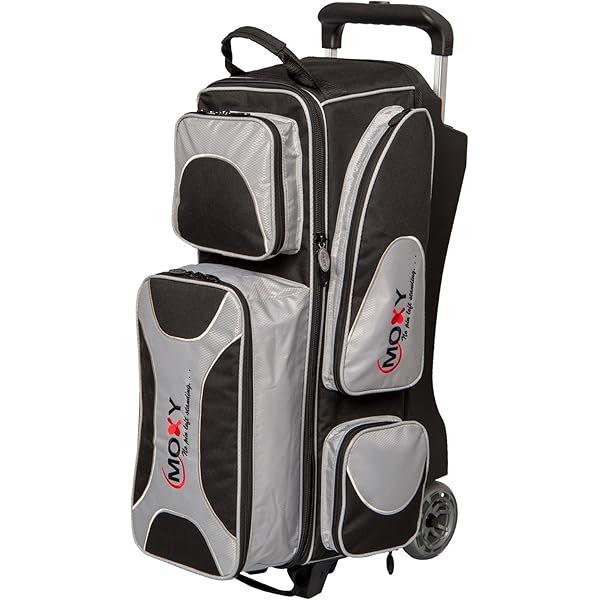 Ball Bowling Bag With Wheels Products Moxy Deluxe Triple Roller