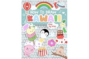 Learn how to draw 101 KAWAII : Cute Stuff: Simple and Easy Step-by-Step drawing guides. For kids and adults.
