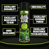 Autotek Professional Black Bumper Trim Spray Paint 500 ml Vehicle Car Automotive view 3