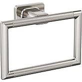 Amerock Bronx Brushed Nickel Closed Towel Ring, BH26612G10