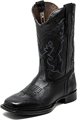 square toe lace up cowboy boots