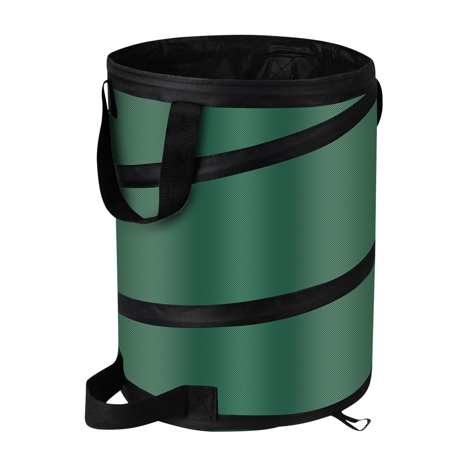 Photo 1 of Camping Trash Can, Pop Up Trash Can/Recycle Bin, Foldable Garbage Can Camping for Gardening, Camping and Home Storage Etc(green10gallons)