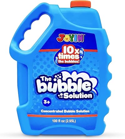JOYIN Concentrated Bubble Solution 29.5L Regular & 17.7L Giant Bubbles