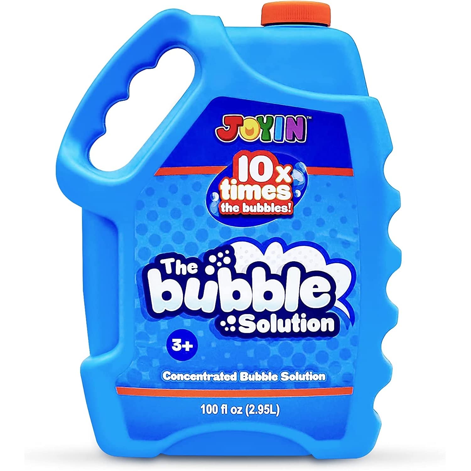 JOYIN Concentrated Bubble Solution Age 3+ (up to 29.5 liters) for Kids, 2.95 liters Bubble Mixture for Large party in summer Celebrations, Party Favor, Bubble Summer Toy, Classroom Prizes, Easter