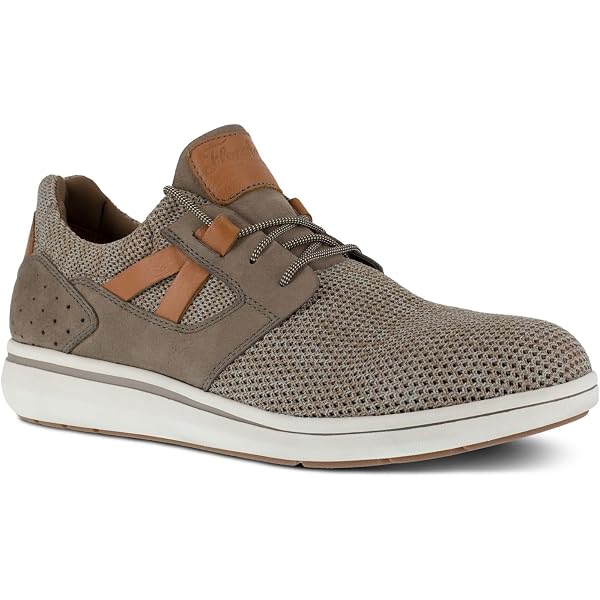 FLORSHEIM WORK CONWAY COMPOSITE TOE SNEAKERS SHOES Men\'s ‎ 7 EEE GREY MESH UPPER Florsheim Shoes Mens 7.5 D Grey Conway Work Comp Toe Oxford  main image 3