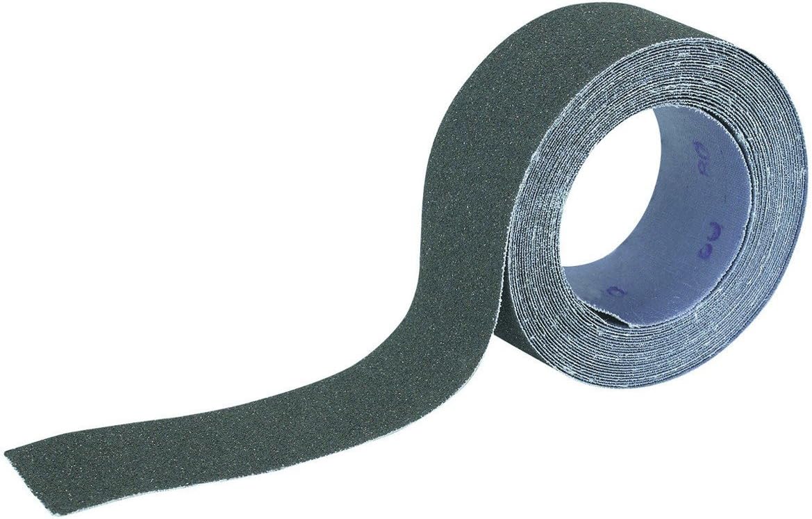 10mtr x 25mm Wide Emery Cloth Rolls 100 Grit