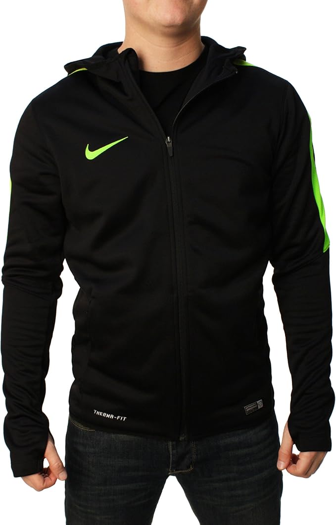 Nike Men's Graphic Knit FullZip Soccer Jacket (Black) Small Amazon.ca