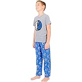 Ultra Game Youth NBA Official 2-Piece PJs Lounge Pants & Tee Set