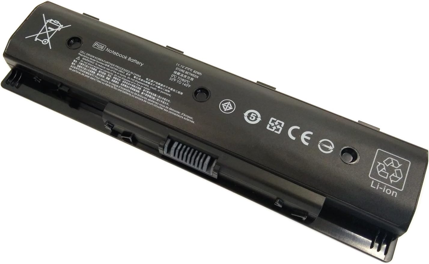 7XINbox 11.1V 5225mAh 62Wh PI06 Laptop Battery compatible with HP Envy 14 14t 14z 15 15t 15z 17 17t 17z Touch 710416-001 710417-001 709988-421 709989-421 HSTNN-LB4N HSTNN-LB4O HSTNN-YB4N HSTNN-YB4O - Image 4