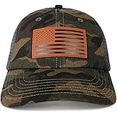 InnoBeta American Flag Hat for Men, Patriotic US Flag Camo Hat Adjustable Embroidered Trucker Hat, Gifts for Men Who Have Everything on Birthday, Christmas