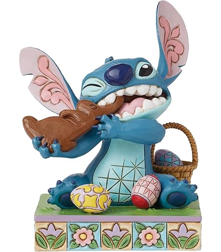 Amazon.com: Disney Traditions Stitch in Easter Egg Figurine : Home