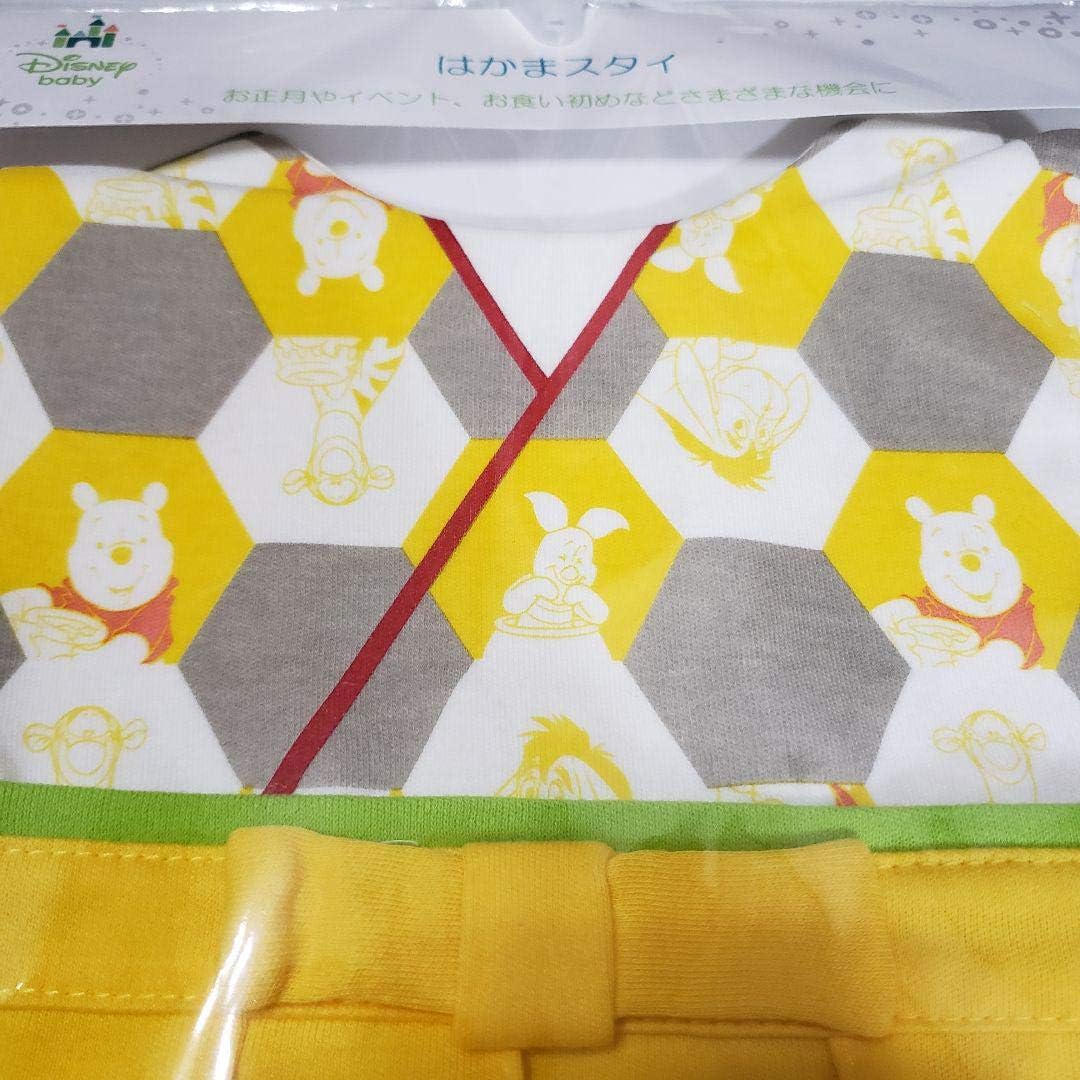 Amazon Co Jp ディズニー ぷーさん ベビー 袴 和装 和服 スタイ よだれかけ 新品 ホビー