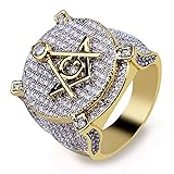 TOPGRILLZ Hip Hop 14K Gold Plated Iced out CZ Bling