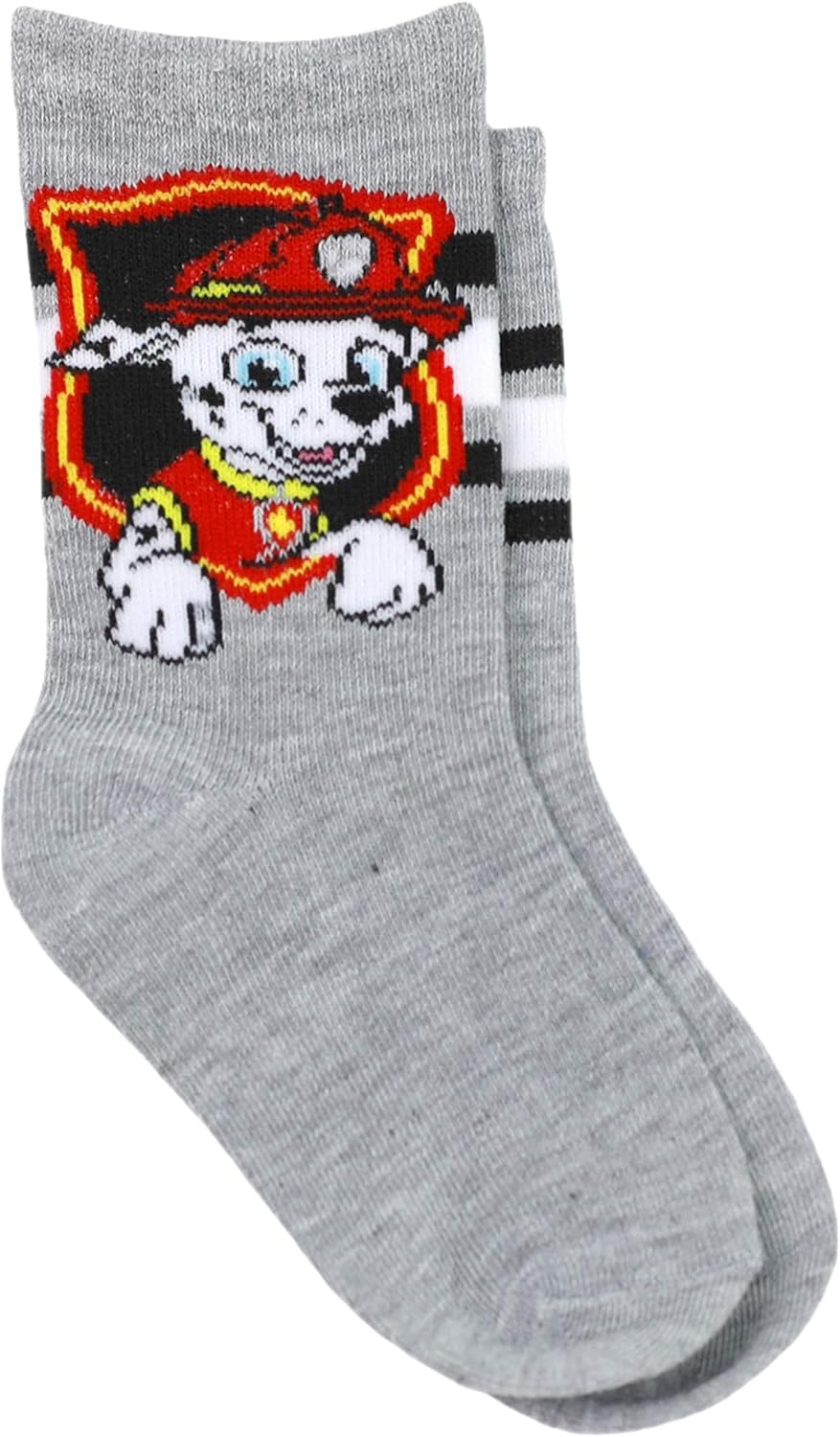 Nickelodeon Boy's Paw Patrol 4 Pack Crew Socks: Clothing