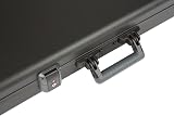 Fender Deluxe Electric Guitar Molded Case Stratocaster Telecaster Black view 5
