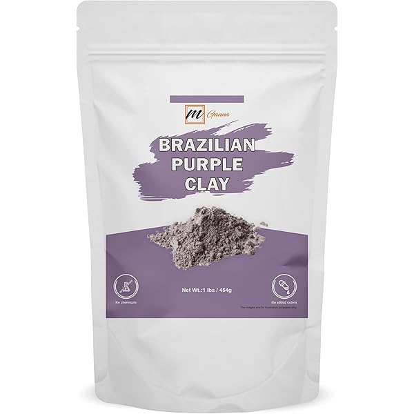 Amazon.com : mGanna 100% Natural Brazilian Purple Clay for Hair