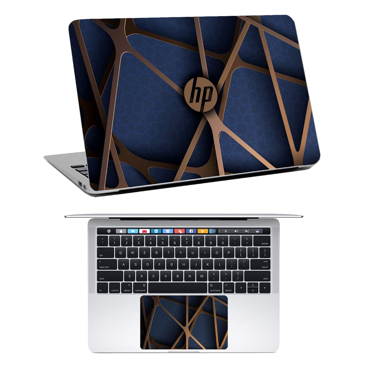 Namo Arts 2in1 Accessories Combo Kit Laptop Decal with Touch Pad Skin